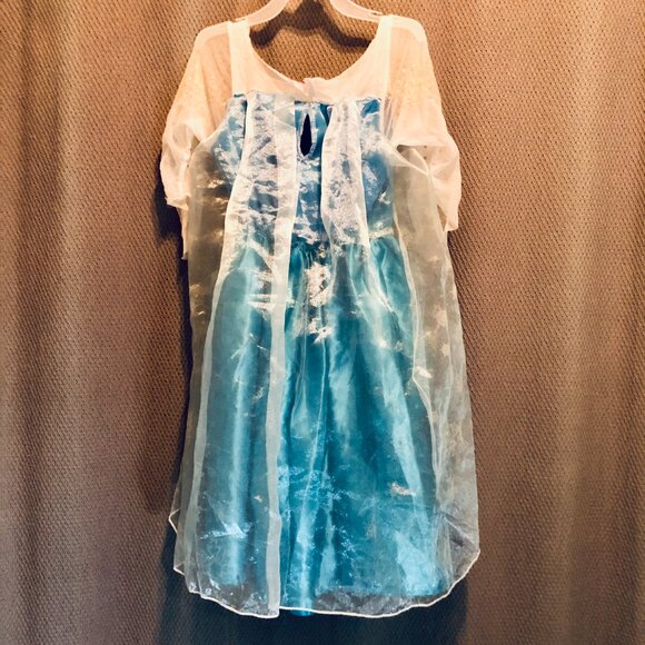 ❄️ [Kids 4-6X] DISNEY Frozen Elsa Princess Dress Halloween Costume Jakks Pacific - Picture 7 of 8